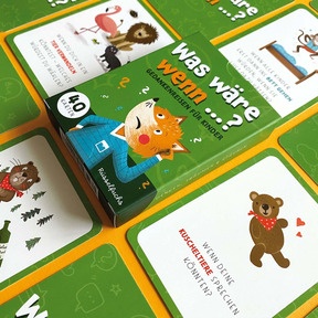 Spannende Fragen laden zu Kreativität, Humor und tiefen Gesprächen über Welt, Natur und Zusammenleben ein.