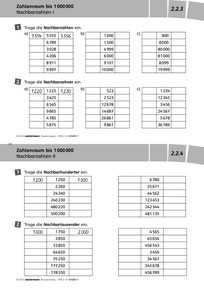 Denken und Rechnen 2011 - Konkrete Förderideen 3/4: Zahlenraum bis 1 000 000