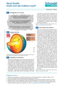 Produktabbildung zu Neue Studie: Dreht sich der Erdkern noch? - - Erdkunde / Physik ab Klasse 9