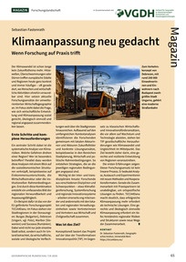 Produktabbildung zu Klimaanpassung neu gedacht - Wenn Forschung auf Praxis trifft