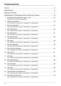 Inhaltsverzeichnis Hören und verstehen 2/3