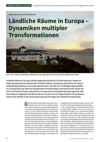 Produktabbildung zu Ländliche Räume in Europa - Dynamiken multipler Transformationen
