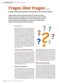 Produktabbildung zu Fragen über Fragen ... - Fragen als kommunikative Handlung in der zweiten Klasse