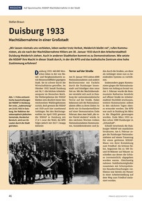 Produktabbildung zu Duisburg 1933 - Machtübernahme in einer Großstadt