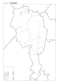 Produktabbildung zu Stumme Karten Oesterreich - Download als pdf