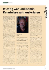 Produktabbildung zu Wichtig war und ist mir, Kenntnisse zu transferieren