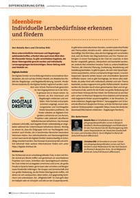 Produktabbildung zu Ideenbörse - Individuelle Lernbedürfnisse erkennen und fördern