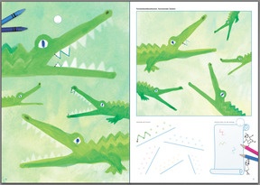 Schreibbewegungen anbahnen - Grundbewegungen - S. 30-31