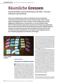 Produktabbildung zu Räumliche Grenzen - Zusammenleben und Orientierung in der Welt - Grenzen erkennen und verstehen