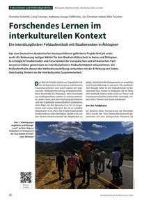 Produktabbildung zu Forschendes Lernen im interkulturellen Kontext - Ein interdisziplinärer Feldaufenthalt mit Studierenden in Äthiopien