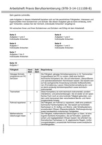 Produktabbildung zu Lösungen zum Arbeitsheft Praxis Berufsorientierung