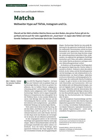 Produktabbildung zu Matcha - Weltweiter Hype auf TikTok, Instagram und Co.