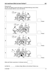 Auf welchem Bild ist kein Fehler?