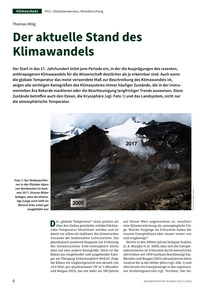 Produktabbildung zu Der aktuelle Stand des Klimawandels
