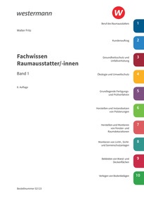 Probeseiten Fachwissen für Raumausstatter/-innen - Schulbuch 1, 8. Auflage 2025