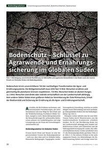 Produktabbildung zu Bodenschutz – Schlüssel zu Agrarwende und Ernährungssicherung im Globalen Süden