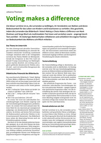 Produktabbildung zu Voting makes a difference