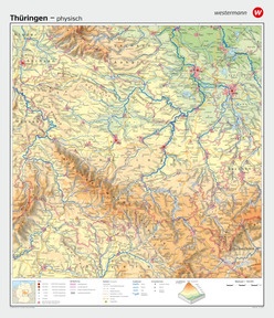 Thüringen - physisch