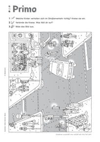 Produktabbildung zu Primo.Verkehr: Kopiervorlage Verkehr im Winter