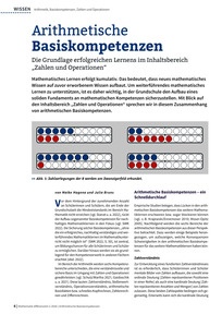 Produktabbildung zu Arithmetische Basiskompetenzen - Die Grundlage erfolgreichen Lernens im Inhaltsbereich „Zahlen und Operationen“