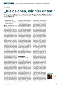 Produktabbildung zu „Die da oben, wir hier unten!“ - Vermögensungleichheit und moralische Fragen im Konflikt zwischen Arm und Reich