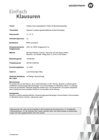 Produktabbildung zu Analyse eines pragmatischen Textes mit Beurteilungsauftrag | Sprache in politisch-gesellschaftlichen Zusammenhängen - Bernhard Pörksen: Zuhören. Die Kunst, sich der Welt zu öffnen. München: Carl Hanser Verlag 2025, S. 33-40 (1076 Wörter)