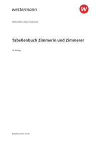 Probeseiten Tabellenbuch Zimmerin und Zimmerer - Schulbuch, 10. Auflage 2025