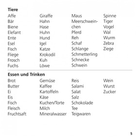 Übersicht der Bildkarten nach Themen 1/4