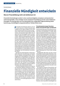 Produktabbildung zu Finanzielle Mündigkeit entwickeln - Warum Finanzbildung mehr als Geldwissen ist