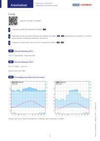Produktabbildung zu Arbeitsmaterialien: Overtourism in Österreich - Fallbeispiele Hallstadt und Sölden - Diercke x auslandsjournal - Einheit 4