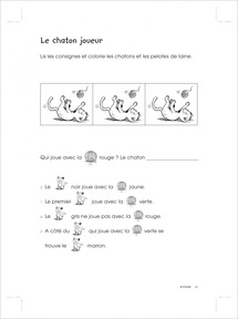 Le chaton joueur - tâche