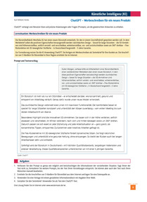 Produktabbildung zu ChatGPT - Werbeschreiben für ein neues Produkt - Ausgabe 7-8/2026