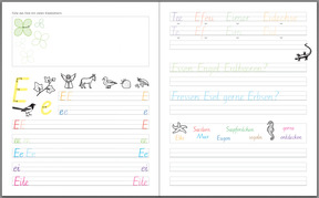 Erste Verbindungen: Doppelseite E, e