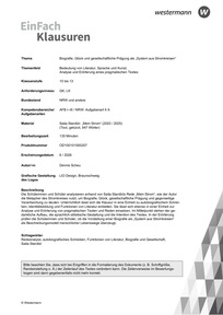 Produktabbildung zu Biografie, Glück und gesellschaftliche Prägung als "System aus Stromkreisen" | Bedeutung von Literatur, Sprache und Kunst; Analyse und Erörterung eines pragmatischen Textes - Sasa Stanisic: Mein Strom (2020 / 2025)  (Text, gekürzt, 947 Wörter)