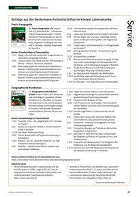 Produktabbildung zu Service - Beiträge aus Westermann-Fachzeitschriften im Kontext Lateinamerika, nützliche Links