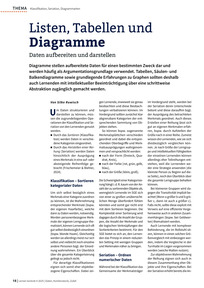 Produktabbildung zu Listen, Tabellen und Diagramme - Daten aufbereiten und darstellen