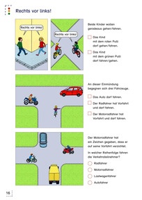 Primo.Verkehr Die Radfahrausbildung: Seite 16 - Rechts vor links!