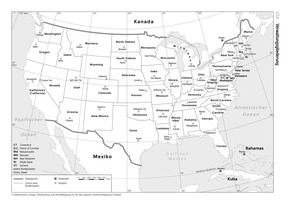 Produktabbildung zu USA - Verwaltungsgliederung