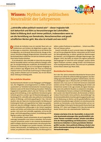 Produktabbildung zu Wissen - Mythos der politischen Neutralität der Lehrperson