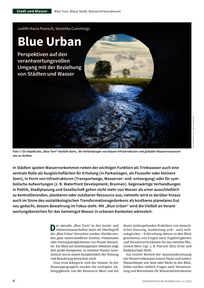Produktabbildung zu Blue Urban - Perspektiven auf den verantwortungsvollen Umgang mit der Beziehung von Städten und Wasser