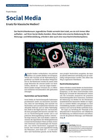 Produktabbildung zu Social Media - Ersatz für klassische Medien?