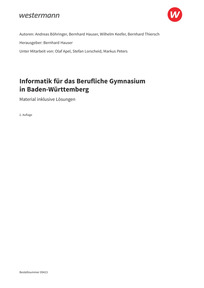 Informatik für Berufliche Gymnasien in Baden-Württemberg - Lösungen Print on Demand - 2.Auflage 2025