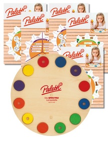 Startchancen-Paket DEUTSCH Leseförderung 1-2: Paletti Lernpalette mit Lernscheiben