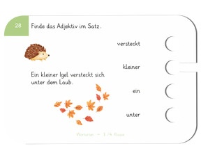 Beispielkarte «Adjektiv finden» 2
