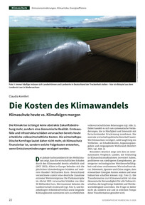 Produktabbildung zu Die Kosten des Klimawandels - Klimaschutz heute vs. Klimafolgen morgen