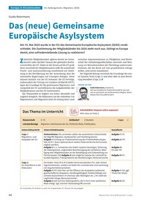 Produktabbildung zu Das (neue) Gemeinsame Europäische Asylsystem
