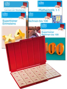 Startchancen-Paket MATHE 1x1: LÜK Übungshefte mit LÜK-Kästen