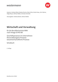 Probeseiten Wirtschaft und Verwaltung für die Berufsfachschule NRW - Geschäftsprozesse im Unternehmen - Personalbezogene Prozesse - Gesamtwirtschaftliche Prozesse - Schulbuch, 6. Auflage 2026