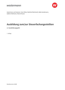 Probeseiten Ausbildung zum/zur Steuerfachangestellten - 2. Ausbildungsjahr - Schulbuch, 1. Auflage