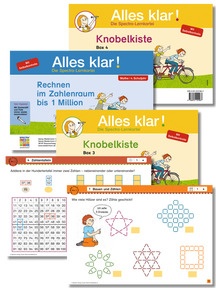 Startchancen-Paket MATHE Rechnen bis 1000: Alles Klar Lernkarteien